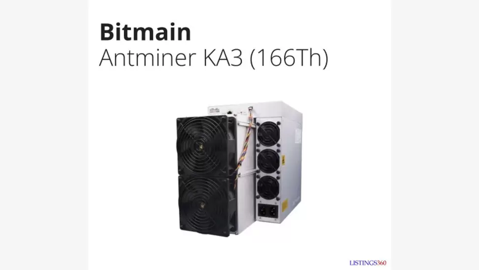Bitmain Antminer KA3 166ths KDA Asic/PSU